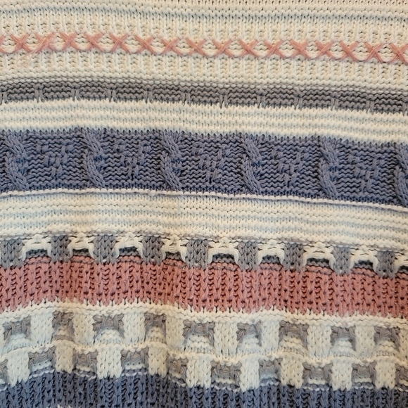 Alfred Dunner Made in The USA Vintage Sweater with Collar sz XL - Picture 3 of 4